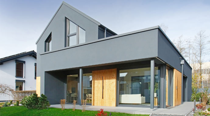 Außenansicht Musterhaus Wuppertal von Danwood