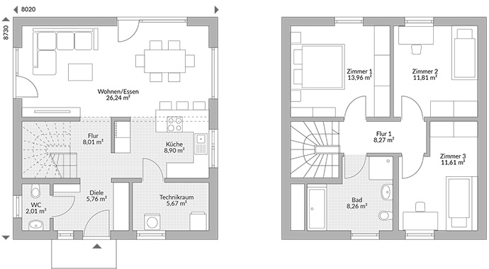 Point 110: Grundriss