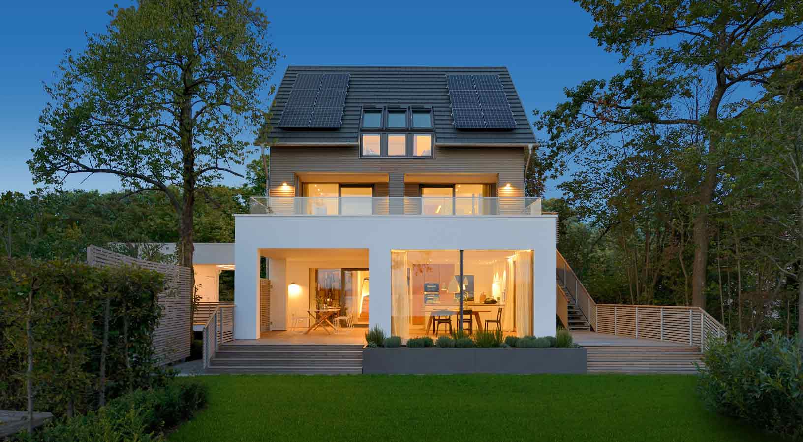 Bau-Fritz: Haus am See Außenansicht