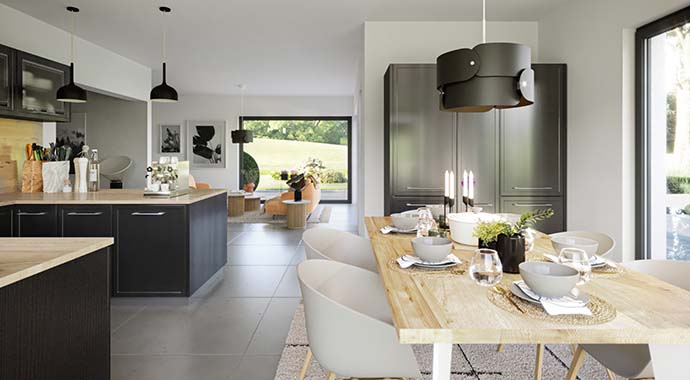 Esszimmer. Foto: Bien-Zenker