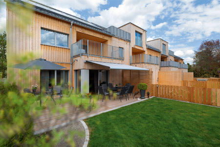 Außenansicht Haus Häberle von Baufritz