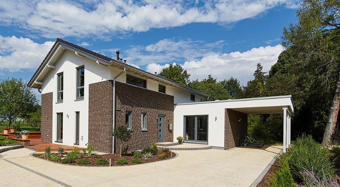 Gussek Haus Musterhaus Melanie Außenansicht