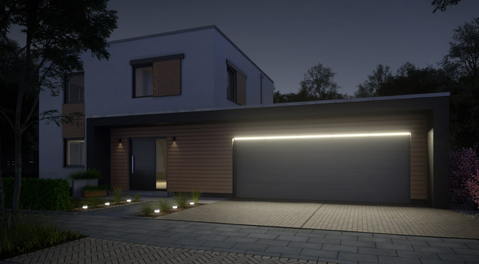 Garagen-Sektionaltor von Teckentrup