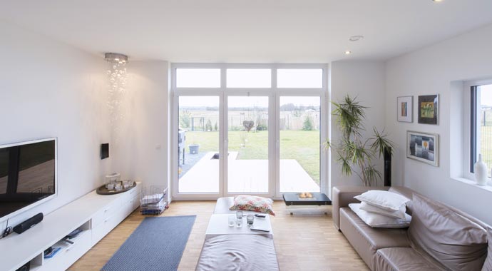 Ytong Bausatzhaus Haus Steinkamp Wohnbereich