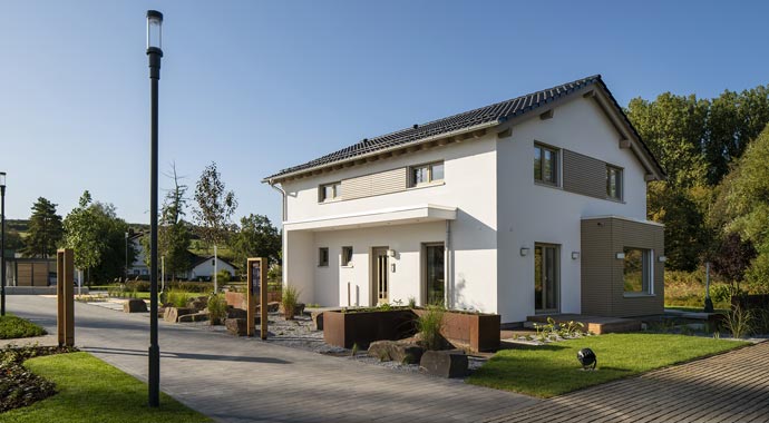 Haus Sento 500 B Außenansicht von FingerHaus