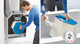 Zehnder Lüftungsgerät mit Enthalpietauscher