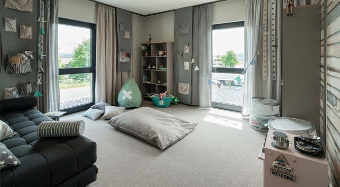 Kinderzimmer Maxim - Musterhaus Gießen von FingerHaus