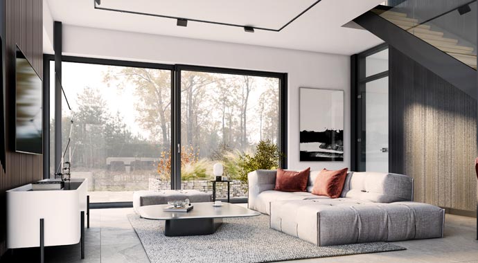 Wohnbereich VISION 172 von Danwood Vision