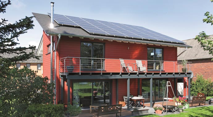 Stommel Haus Haus Cranberry Außenansicht