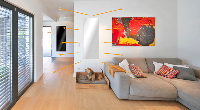 Infrarotheizung von Regnauer Hausbau