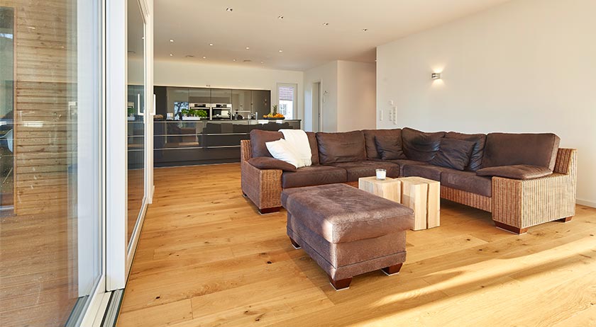 Luxhaus Haus Falkenstein Wohnbereich