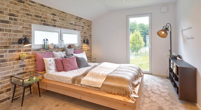 Danhaus Musterhaus Kronshagen Schlafzimmer