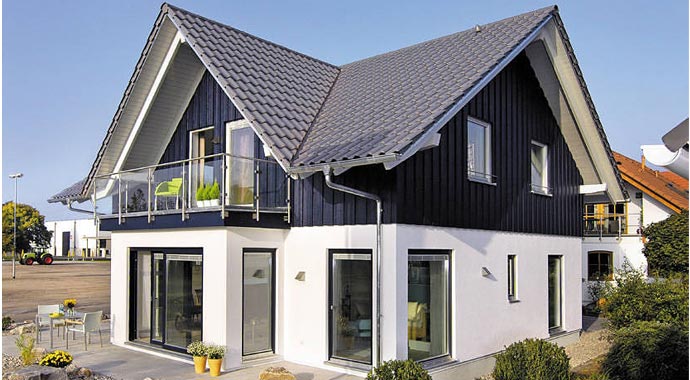 SchwörerHaus Musterhaus Plan 415.5 Außenansicht