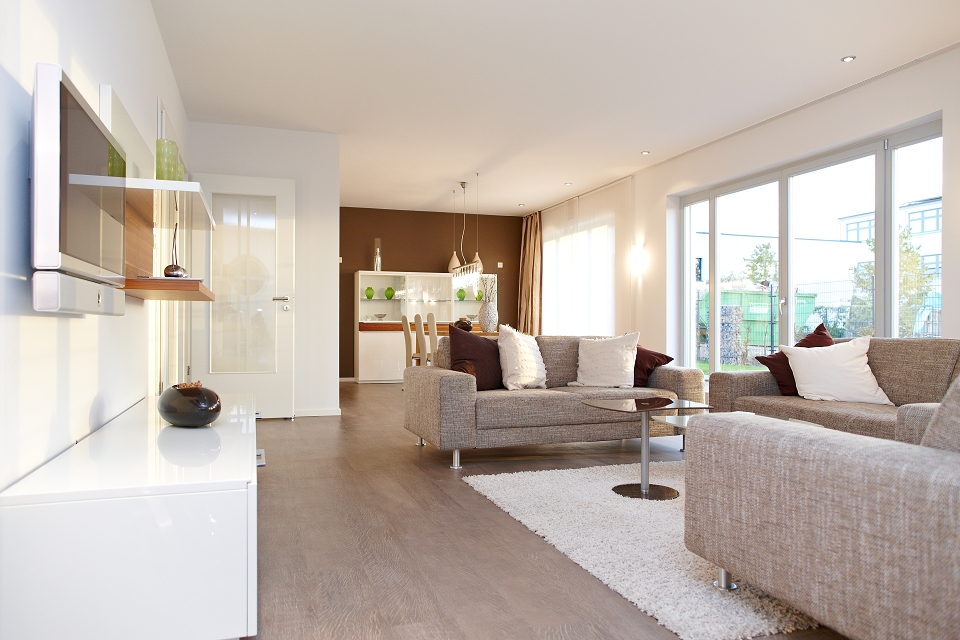 Musterhaus Diana Wohnbereich
