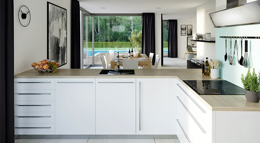 Bien-Zenker Stadtvilla Evolution Mannheim Küche