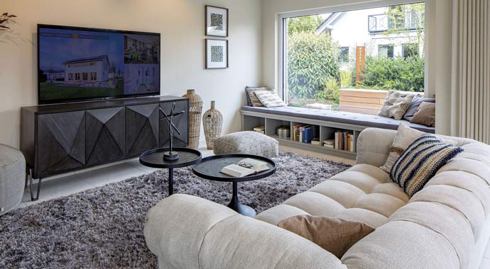 Wohnbereich MEDLEY 3.0 - Musterhaus Mannheim von FingerHaus