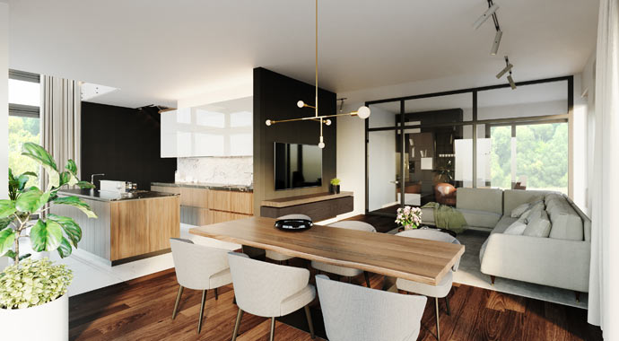 Essbereich Vision 195 von Danwood VISION