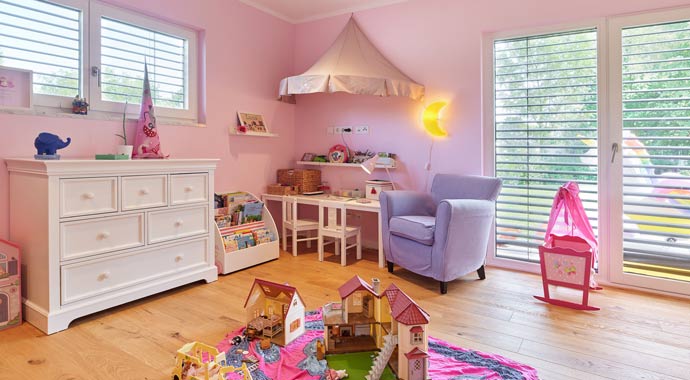 Kinderzimmer Flachdach 300 von LUXHAUS