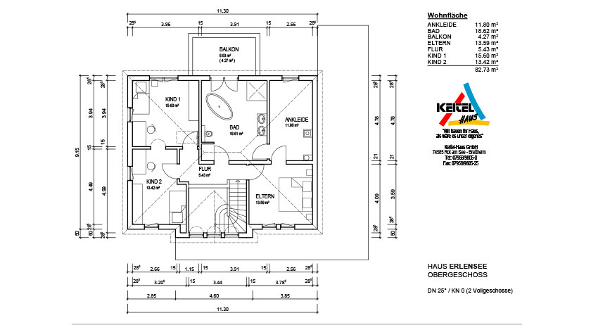 Keitel, Haus Erlensee