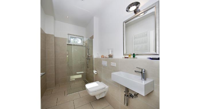 Baumeister-Haus Haus Jonas Badezimmer