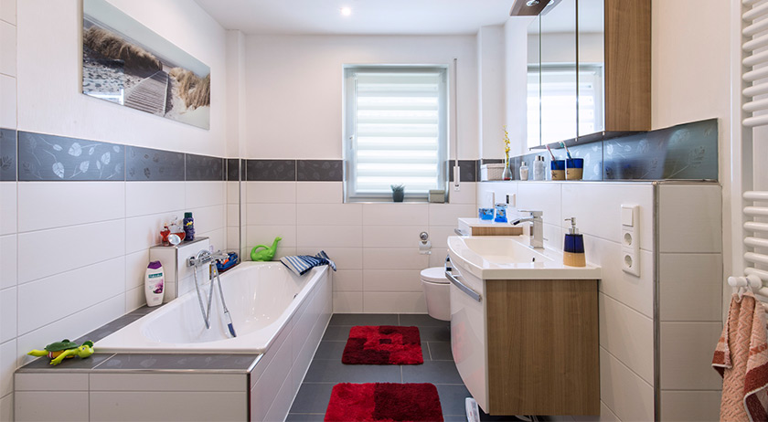 Ytong Bausatzhaus Haus Graf Badezimmer