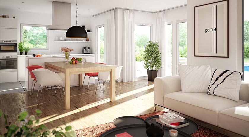 Living Haus Aktionshaus SUNSHINE 125 V3 Küche