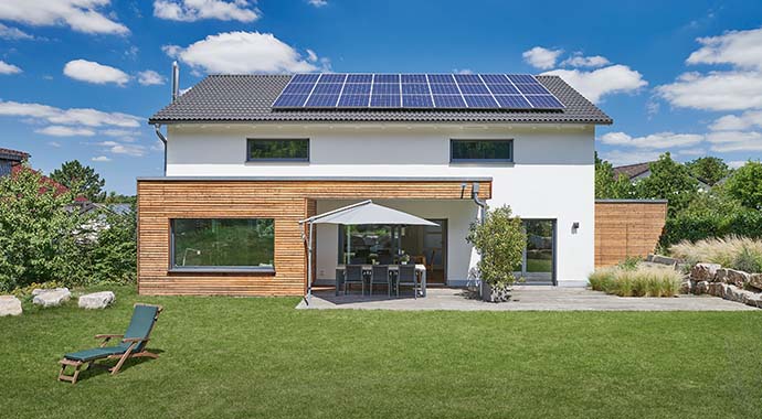 Außenansicht Erlenried von Keitel Haus