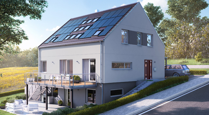 SchwörerHaus Healthy Home Haus Weimper Außenansicht SchwörerHaus Healthy Home Haus Weimper Außenansicht