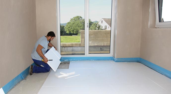 Selfio: Fußbodenheizung selbst verlegen