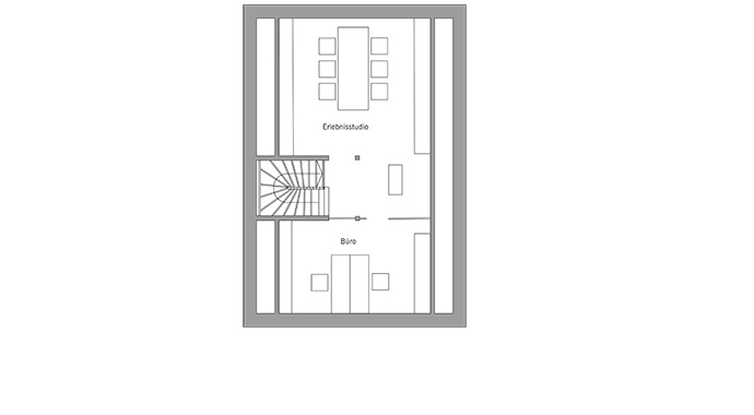 Grundriss Dachgeschoss Musterhaus Schwarzwald von Bau-Fritz