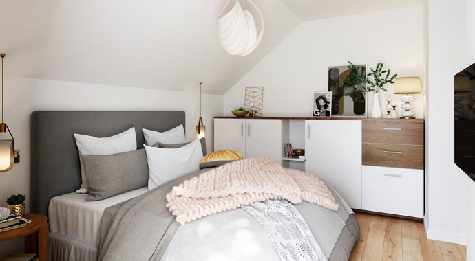 Schlafzimmer Noblesse 142 edition von Favorit Massivhaus