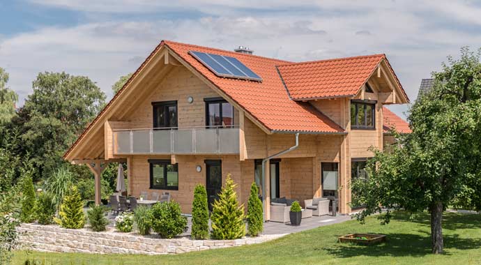 Fullwood Haus Mittelfranken Außenansicht