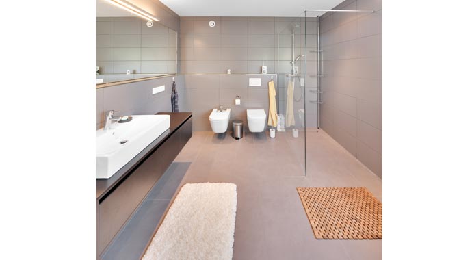 Bittermann & Weiss Holzhaus Bad Kreuznach Badezimmer