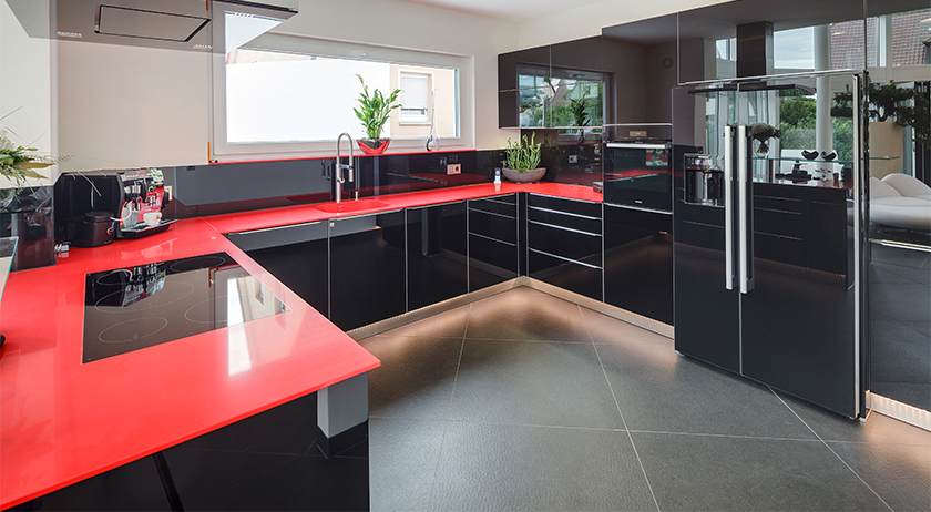 Luxhaus Flachdach 153 Küche