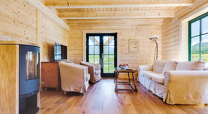 Wohnbereich Vikkinghus von LéonWood