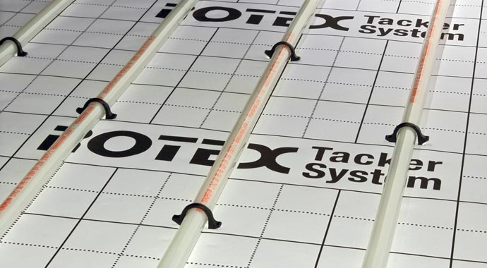 Fußbodenheizsystem von Rotex