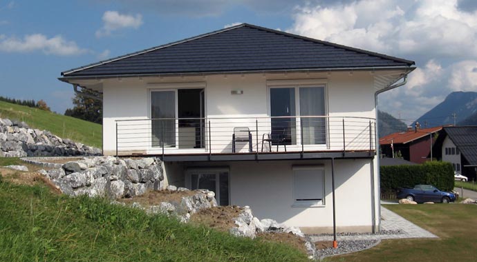 Bauen mit Holz Massivholzmauer