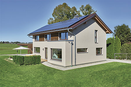 Außenansicht Kundenhaus Boneberg von WeberHaus Außenansicht Kundenhaus Boneberg von WeberHaus