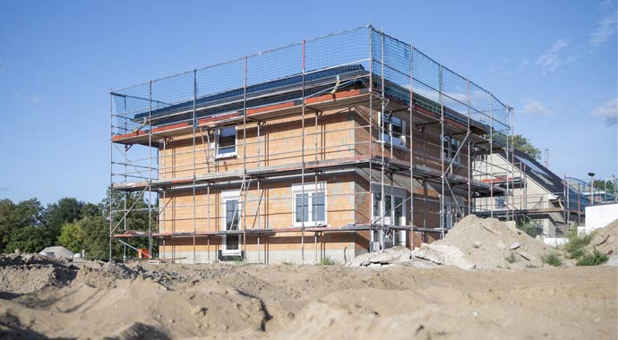 Symbolbild Hausbau 