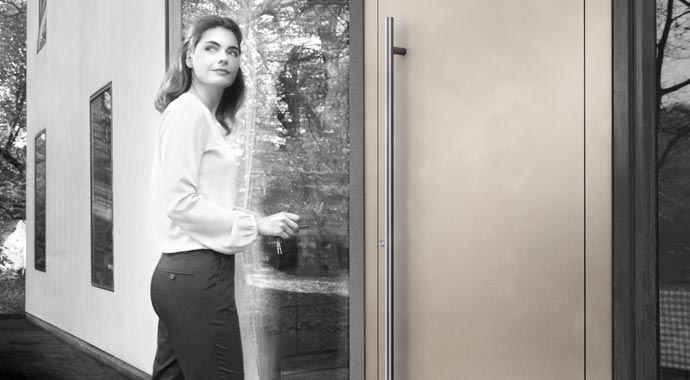 Aluminium-Haustür Sedor von Weru Aluminium-Haustür Sedor von Weru