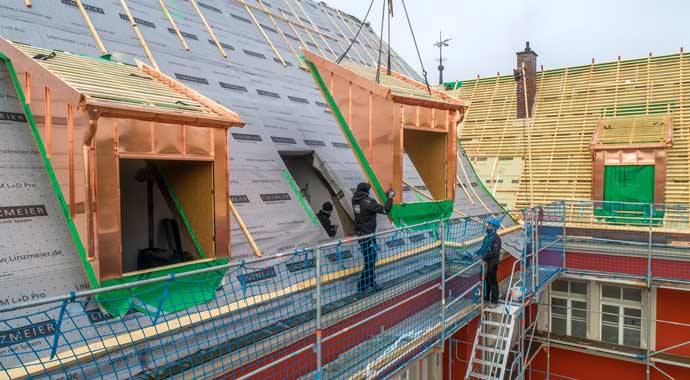 Vorkonfektionierte LITEC Gauben von Linzmeier