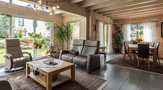 Wohnbereich Haus Felsblick von Fullwood