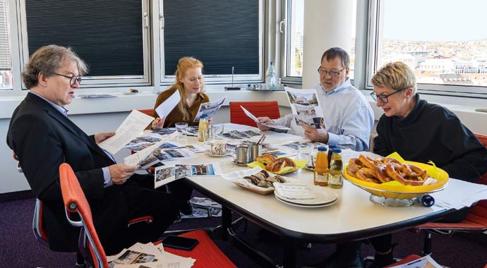 Jurysitzung zur Wahl Haus des Jahres 2026