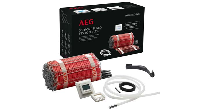 Fußbodentemperierung Thermo Boden Comfort Turbo von AEG Haustechnik