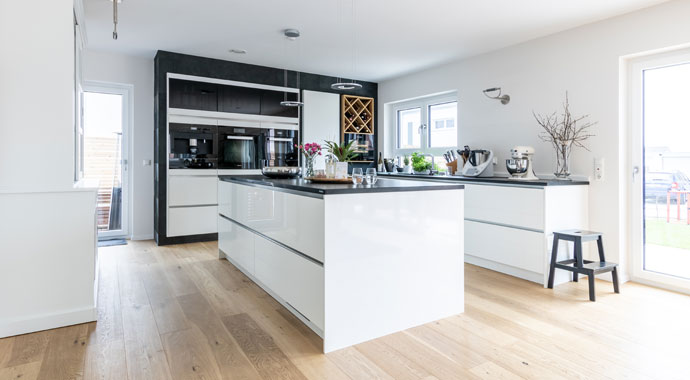 Küche Passivhaus Jungbauer von STREIF Haus