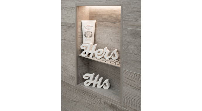 Duschablage Shelf-N von Schlüter-Systems