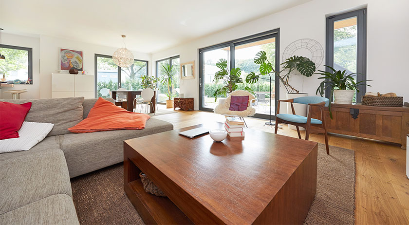 Gussek Haus Modell Ponticelli Wohnbereich