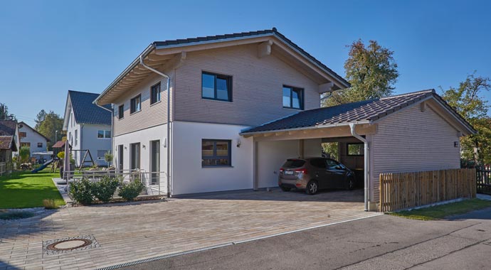 Außenansicht Einfamilienhaus Engleder von Sonnleitner