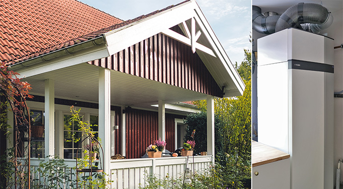 Neue Wärmepumpe für das Schwedenhaus | Foto: Nibe Neue Wärmepumpe für das Schwedenhaus | Foto: Nibe