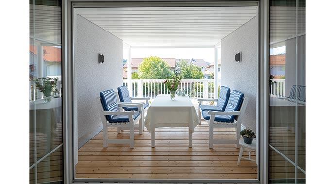 Balkon Haus Albaching von Regnauer Hausbau